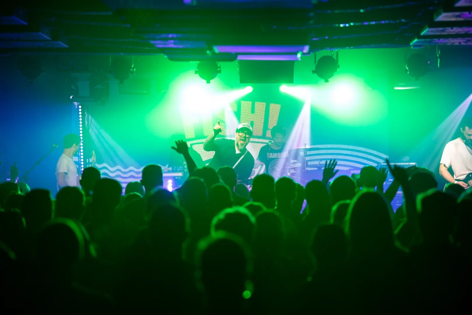 The Bridge Garden was a popular venue for the Győr music scene during the summer (Photos: András Adorján, Máté Dudás)